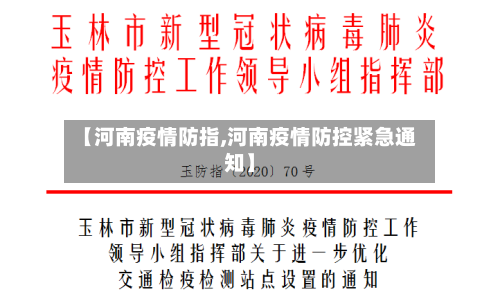 【河南疫情防指,河南疫情防控紧急通知】-第3张图片