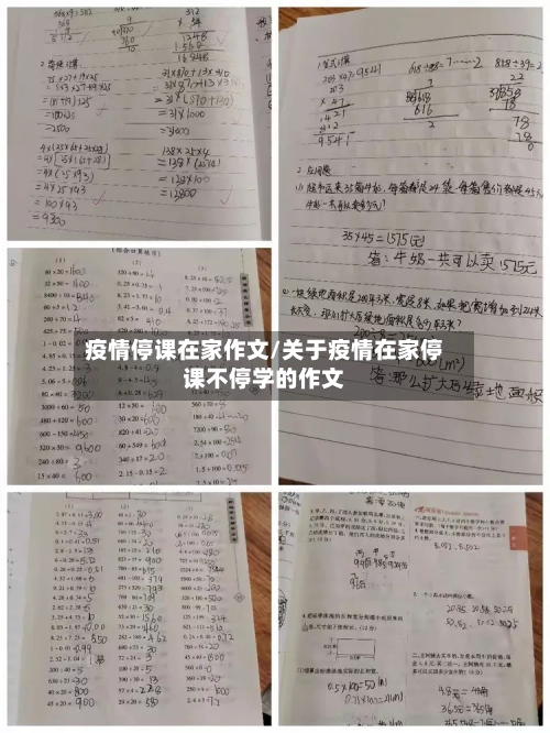 疫情停课在家作文/关于疫情在家停课不停学的作文-第3张图片