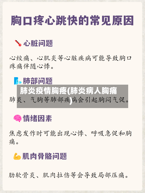 肺炎疫情胸疼(肺炎病人胸痛)