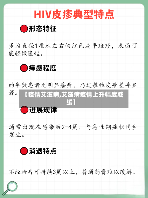 【疫情艾滋病,艾滋病疫情上升幅度减缓】-第1张图片