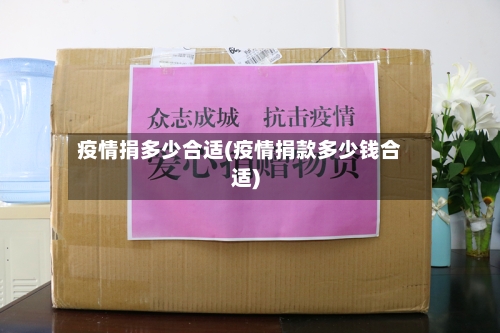 疫情捐多少合适(疫情捐款多少钱合适)-第1张图片