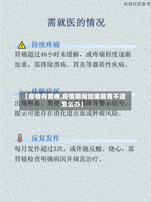 【疫情有胃疼,疫情期间如果肠胃不适怎么办】-第1张图片